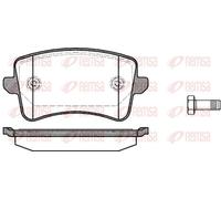 REMSA 1343.00 Brake pad set
