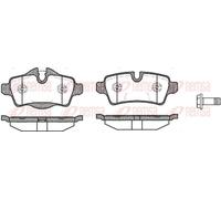 REMSA 1344.00 Brake pad set
