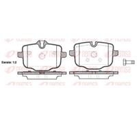 REMSA 1433.00 Brake pad set