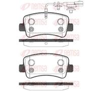 REMSA 1439.11 Brake pad set