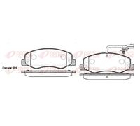 REMSA 1442.01 Brake pad set