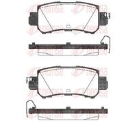 REMSA 1507.00 Brake pad set