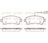 BRAKE PAD SET DISC BRAKE 1588.02 FOR PEUGEOT MANAGER/Platform/Chassis/Van/Bus