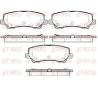 Brake pads Rear Axle 1621.15 REMSA for FORD USA MUSTANG Coupe