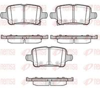 REMSA 1628.02 Brake pad set