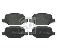 Brake pads Rear Axle 16370 FEBI BILSTEIN for ABARTH FIAT