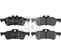 Brake Pads Set fits MINI CONVERTIBLE ONE R52 1.6 Rear 04 to 07 W10B16A Febi New