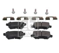 FEBI 16512 BRAKE PAD SET DISC BRAKE Rear