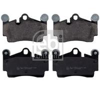Brake Pads Set fits PORSCHE CAYENNE 9PA 4.8 Rear 07 to 10 95535293900 Febi New
