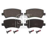 Brake pads Rear Axle 16625 FEBI BILSTEIN for LAND ROVER FORD VOLVO