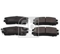 Brake pads Rear Axle 16641 FEBI BILSTEIN for OPEL ISUZU