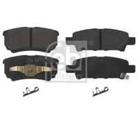 Brake Pads Set fits MITSUBISHI LANCER Mk7, Mk8 Rear 2000 on MN116929 MR955068