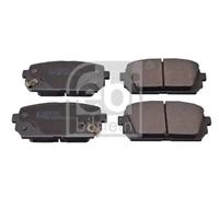 Brake pads Rear Axle 16817 FEBI BILSTEIN for KIA CARENS III MPV