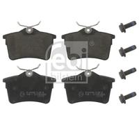 FEBI 16831 BRAKE PAD SET DISC BRAKE Rear