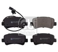 Febi Bilstein 16843 Disc Brake Brake Pad Set Fits Renault Master 2.3 dCi 165 FWD