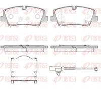 REMSA 1687.10 Brake pad set