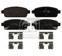 Brake pads Rear Axle 16894 FEBI BILSTEIN for OPEL CHEVROLET VAUXHALL