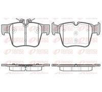 Brake pads Rear Axle 1697.00 REMSA for MERCEDES-BENZ C-CLASS C-CLASS T-Model GLC