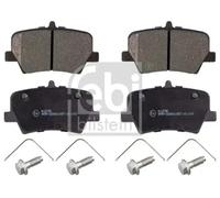 Brake Pads Set fits VOLVO XC40 536 2.0 Rear 2017 on B4204T47 31471471 31687033