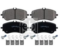 Brake Pads Set Rear 16985 Febi 65508206002 65508206005 2H6698451 2H6698451A New