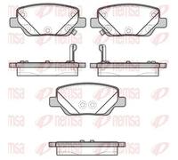 REMSA 1700.02 Brake pad set
