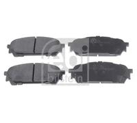 FEBI BILSTEIN 170666 Brake Pad Set, disc brake for SUBARU