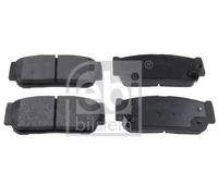 Brake pads Rear Axle 170851 FEBI BILSTEIN for SSANGYONG KIA