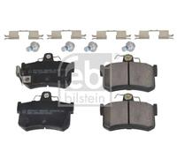 febi bilstein 170904 Brake Pad Set with fastening material, 1 unit