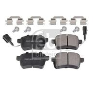 febi bilstein 170905 Brake Pad Set with fastening material, 1 unit