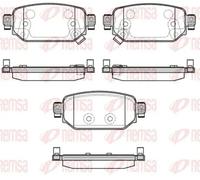 Brake pads Rear Axle 1731.02 REMSA for MAZDA 3 3 Saloon