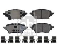 Brake pads Rear Axle 180129 FEBI BILSTEIN for TOYOTA MAZDA SUZUKI