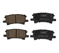 Brake pads Rear Axle 19-2884 MAXGEAR for LEXUS RX