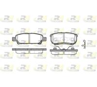 Brake pads Rear Axle 21051.02 ROADHOUSE for MITSUBISHI DODGE CHRYSLER JEEP