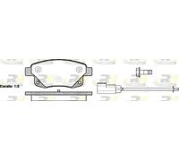 Brake pads Rear Axle 21252.02 ROADHOUSE for FORD TRANSIT Bus TRANSIT Van