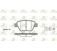 Brake pads Rear Axle 21420.00 ROADHOUSE for SEAT VW SKODA AUDI