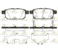 Brake pads Rear Axle 21471.02 ROADHOUSE for SUZUKI SWIFT III SX4 S-CROSS VITARA