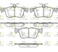 Brake pads Rear Axle 21551.12 ROADHOUSE for FORD FORD USA
