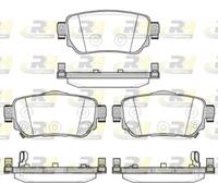Brake pads Rear Axle 21582.02 ROADHOUSE for NISSAN RENAULT