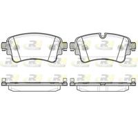 Brake pads Rear Axle 21669.08 ROADHOUSE for AUDI Q7 A4 B9 A4 B9 Avant A5 Q5