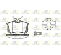 Brake pads Rear Axle 2263.03 ROADHOUSE for SEAT VW AUDI SKODA RENAULT CITROËN