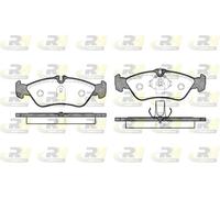 Brake pads Rear Axle 2580.00 ROADHOUSE for MERCEDES-BENZ VW