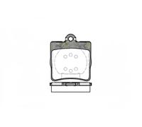 Brake pads Rear Axle 2678.00 ROADHOUSE for MERCEDES-BENZ CHRYSLER