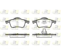 Brake pads Rear Axle 2714.00 ROADHOUSE for VOLVO V70 C70 I Coupe S80 I S60 I