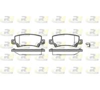 Brake pads Rear Axle 2874.02 ROADHOUSE for TOYOTA COROLLA COROLLA Compact