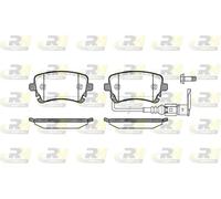 Brake pads Rear Axle 2897.11 ROADHOUSE for VW TRANSPORTER / CARAVELLE Mk V Bus
