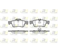 Brake pads Rear Axle 2991.00 ROADHOUSE for MERCEDES-BENZ CLS S-CLASS E-CLASS SL