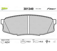 VALEO 301340 Brake pad set