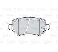Brake pads Rear Axle 301584 VALEO for OPEL KIA CHEVROLET