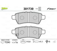 BRAKE PAD SET DISC BRAKE 301730 FOR NISSAN ARMADA/III/SUV PATHFINDER 2.5L 4cyl