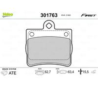 VALEO 301763 Brake pad set
